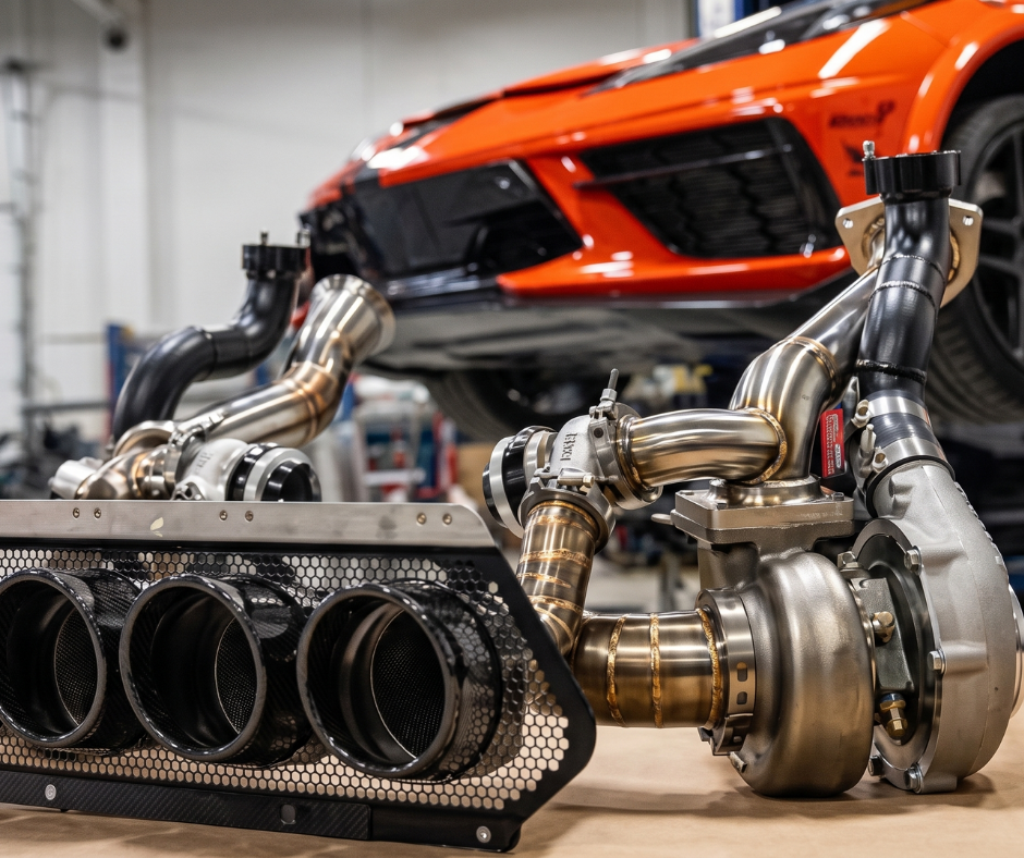 High-Performance Twin-Turbocharger System